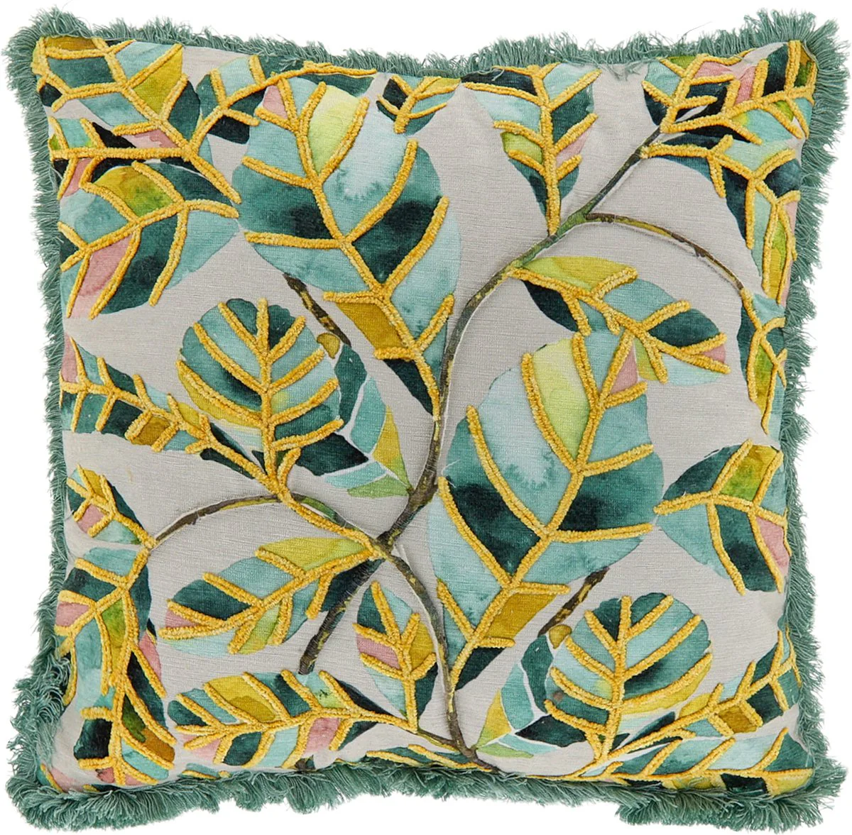 Sierkussen Zola 45x45cm Groen – Stijlvol en Comfortabel