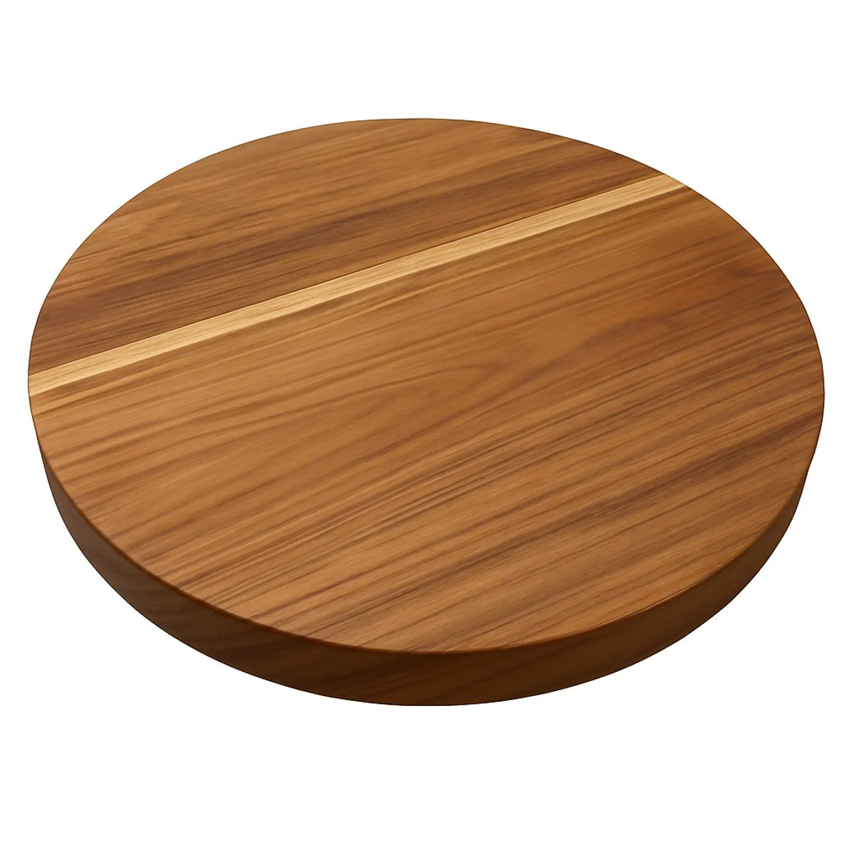 Basic Culinair teakhouten Hakblok Rond – 45×6 cm