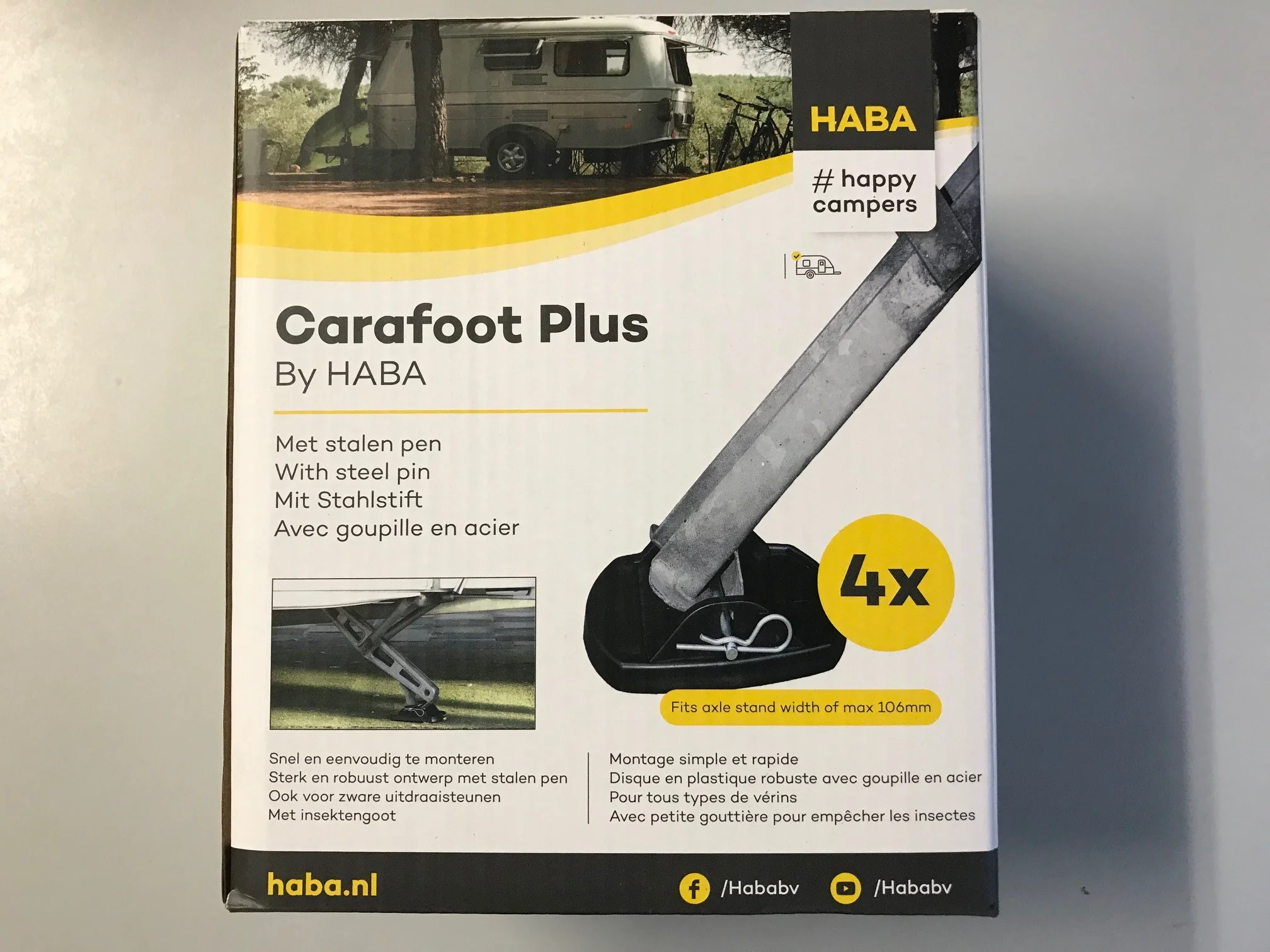 CARAFOOT PLUS ONDERLEGSCHIJVEN (4.st)
