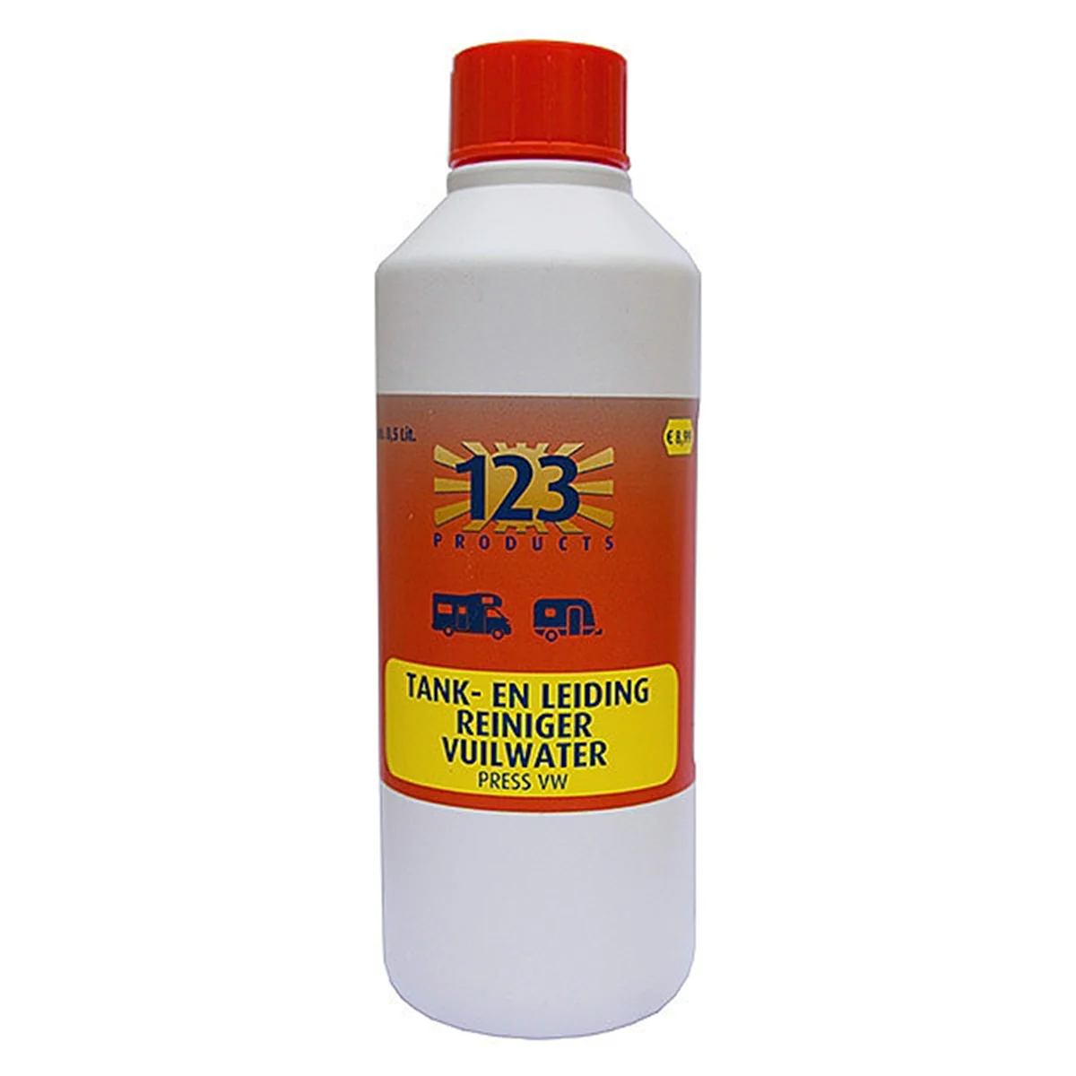 123-products press vw vuilwater reiniger – 1 L