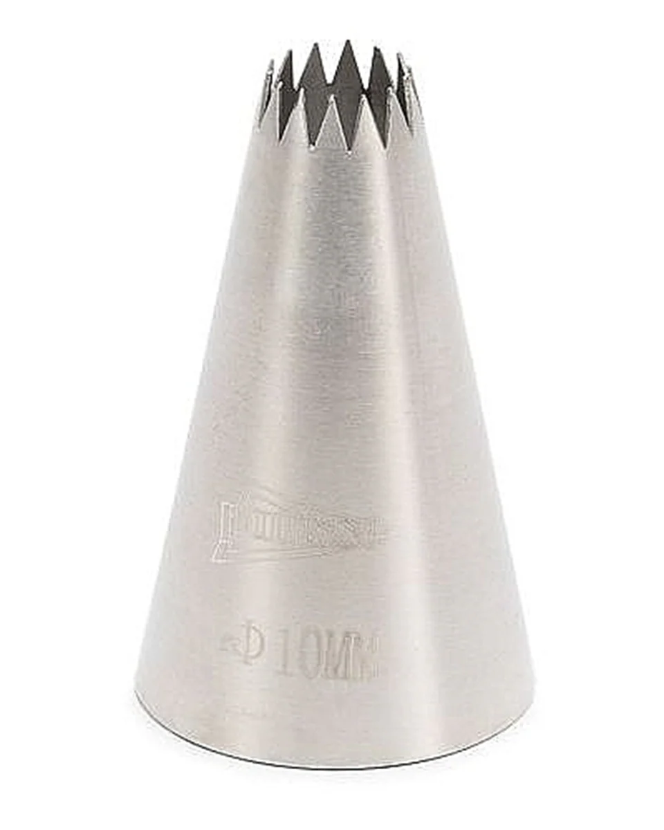 Patisse Spuitmondje Kroon RVS 10 mm