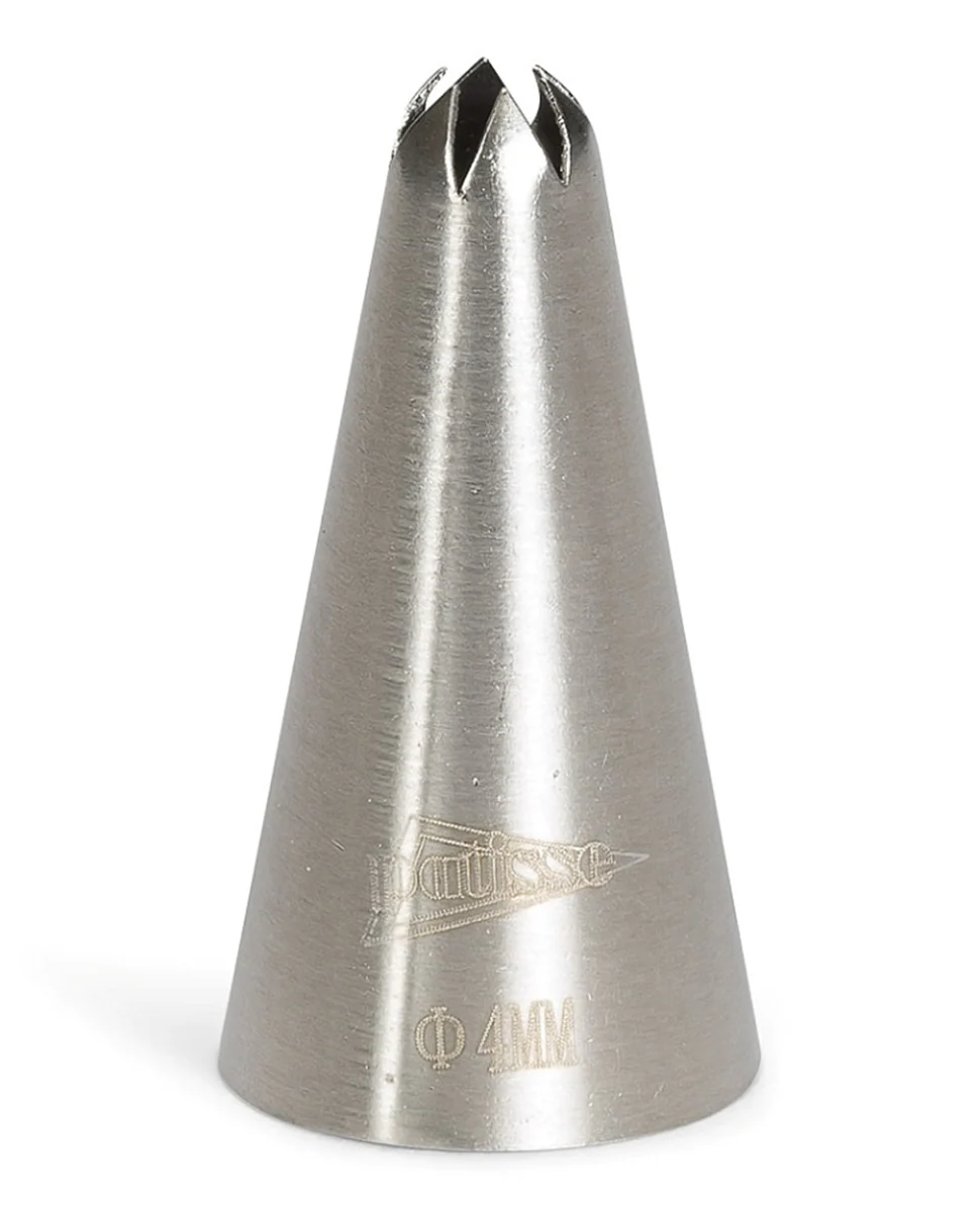 Patisse Spuitmondje Stervorm RVS 7 mm