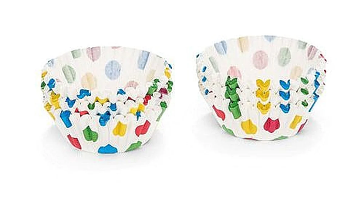 Patisse Cupcake Vormpjes Papier Stippen Wit Ø 5 cm – 200 stuks