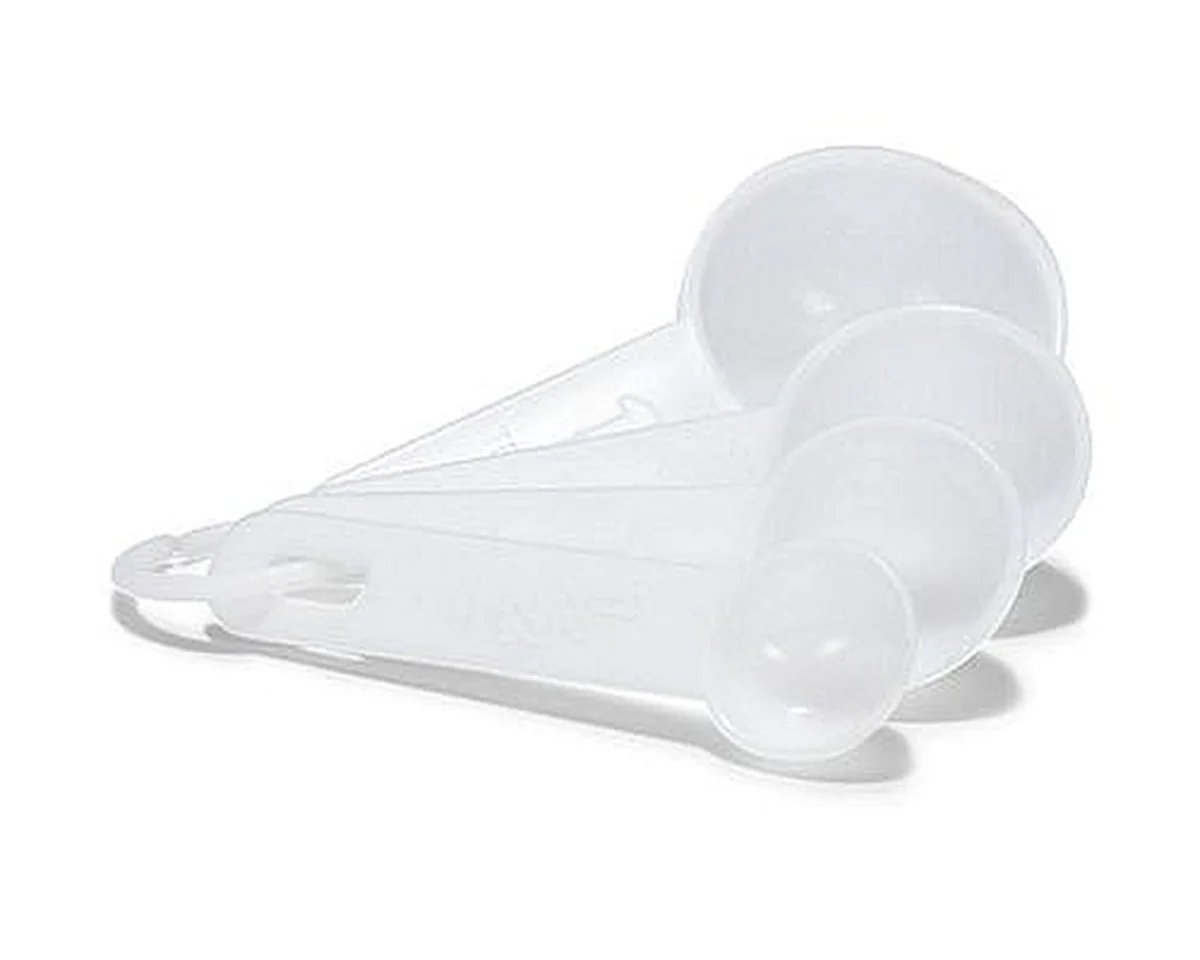 Patisse Maatlepels Set 4 stuks Wit