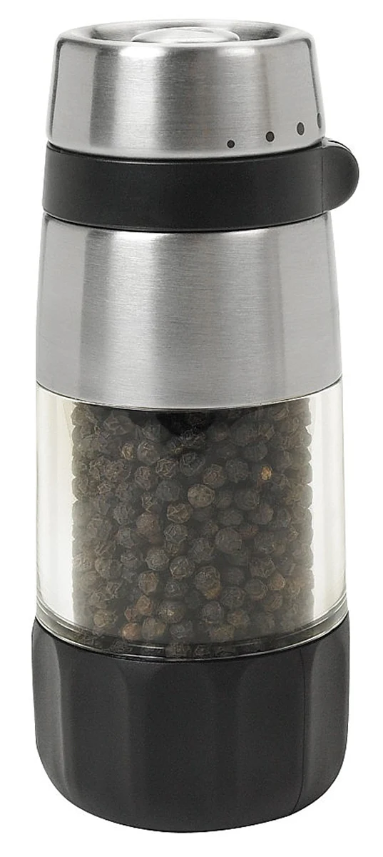 OXO Good Grips Pepermolen Zwart – Instelbaar & Elegant