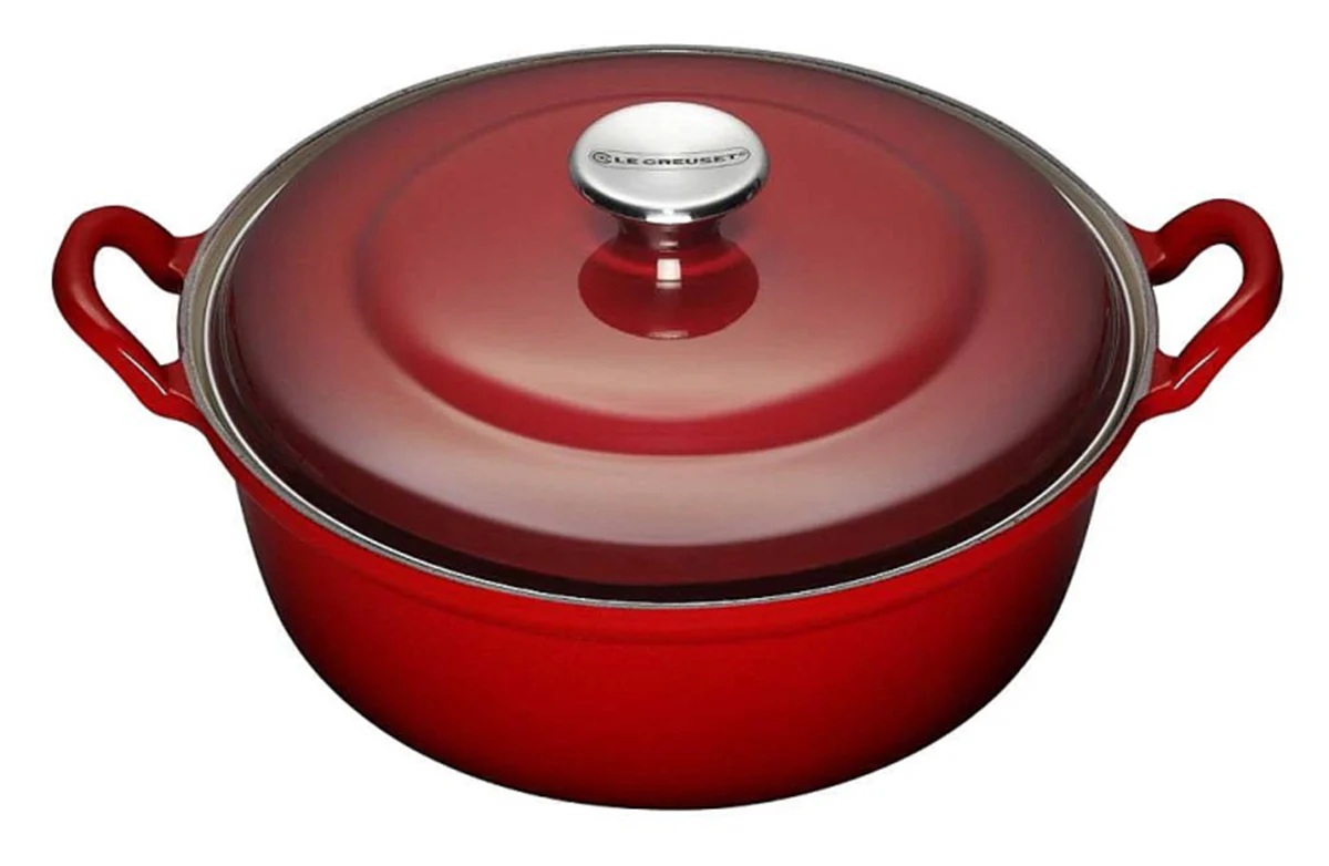 Le Creuset Faitout braadpan 28 cm rood