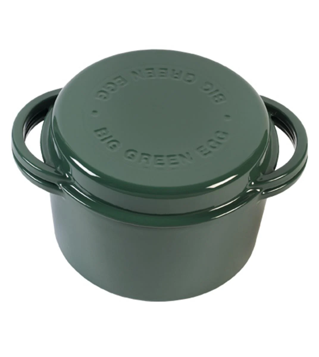 Big Green Egg Green Dutch Oven Rond – 23 cm, 4L