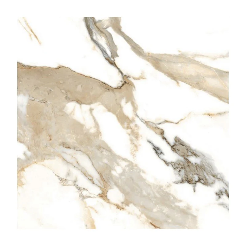 GEO TILES CRASH Vloertegel Beige Glans 60×60 cm