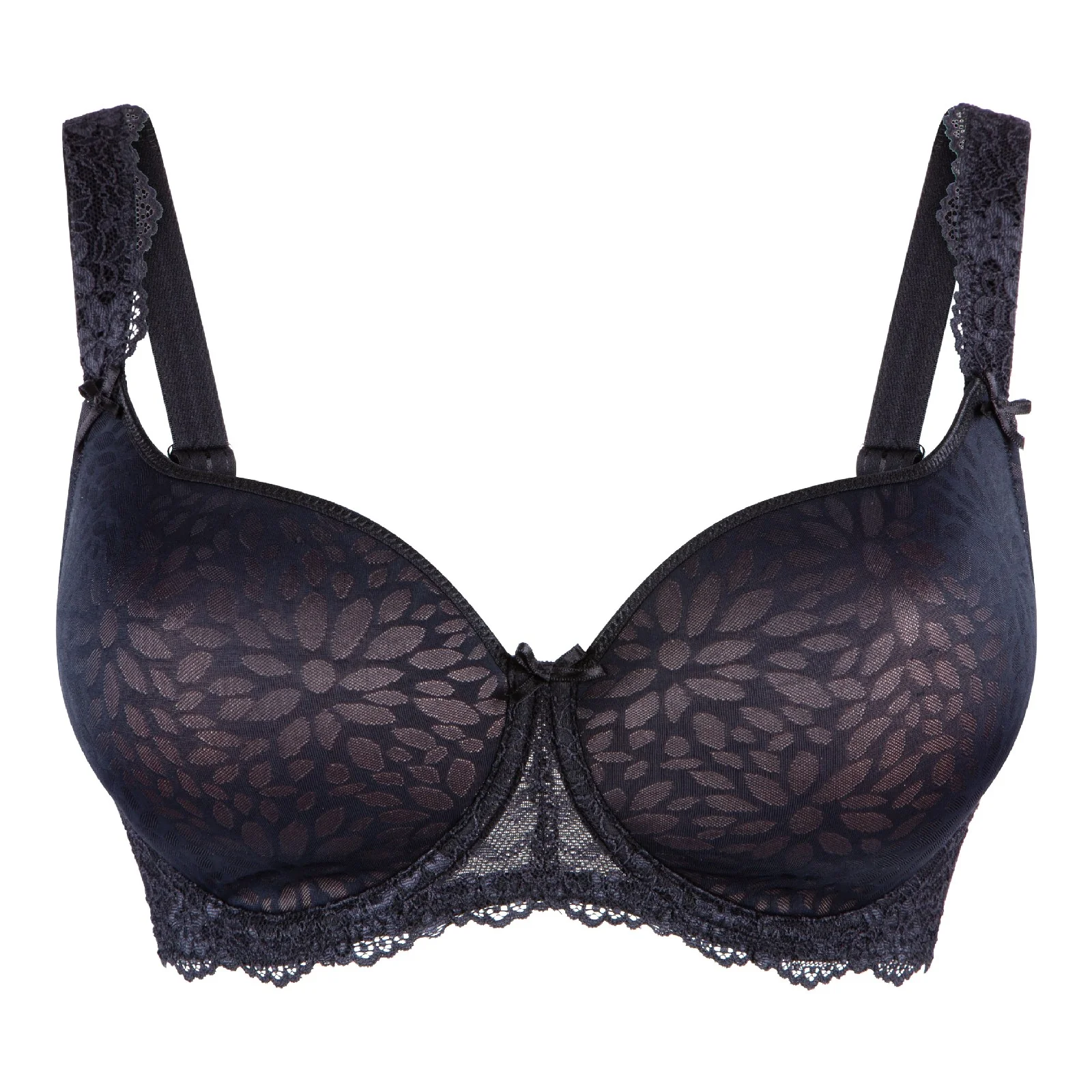 Daily Uni-Fit Plus BH Zwart/Nude