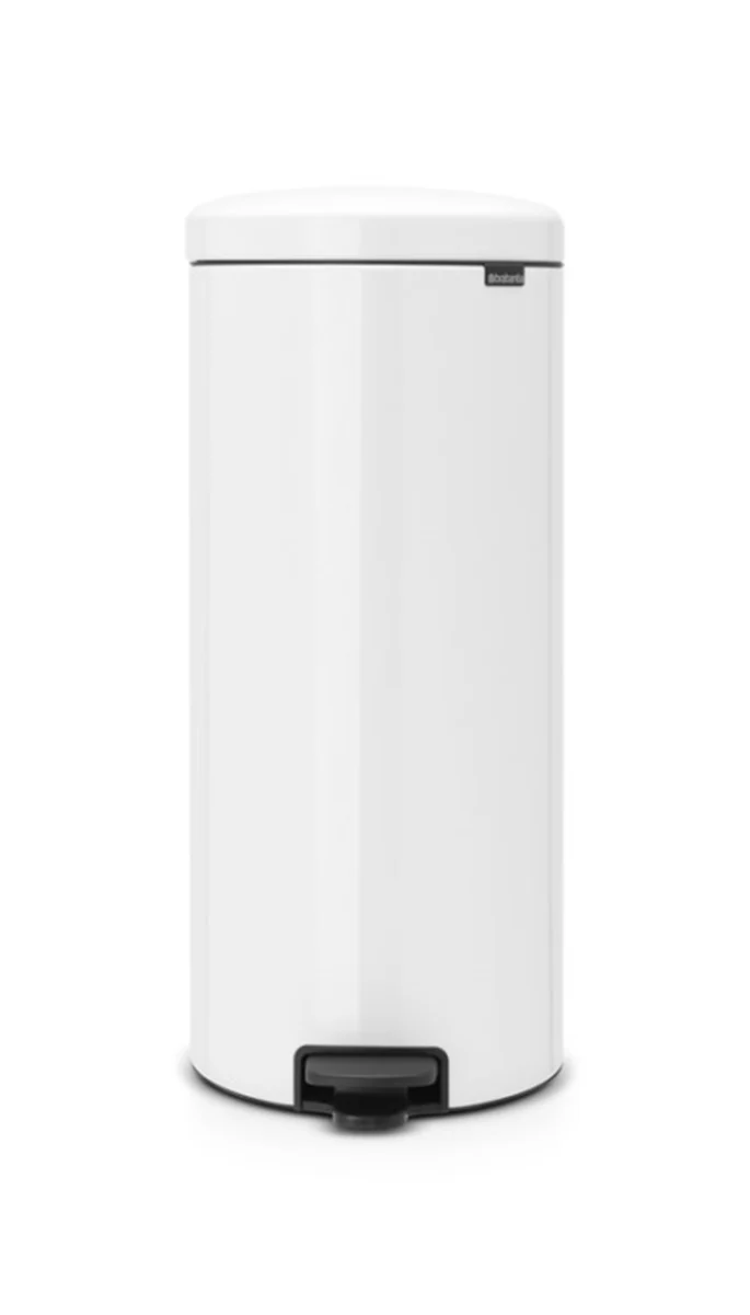 Brabantia newIcon Pedaalemmer 30L Wit – Stijlvol & Praktisch