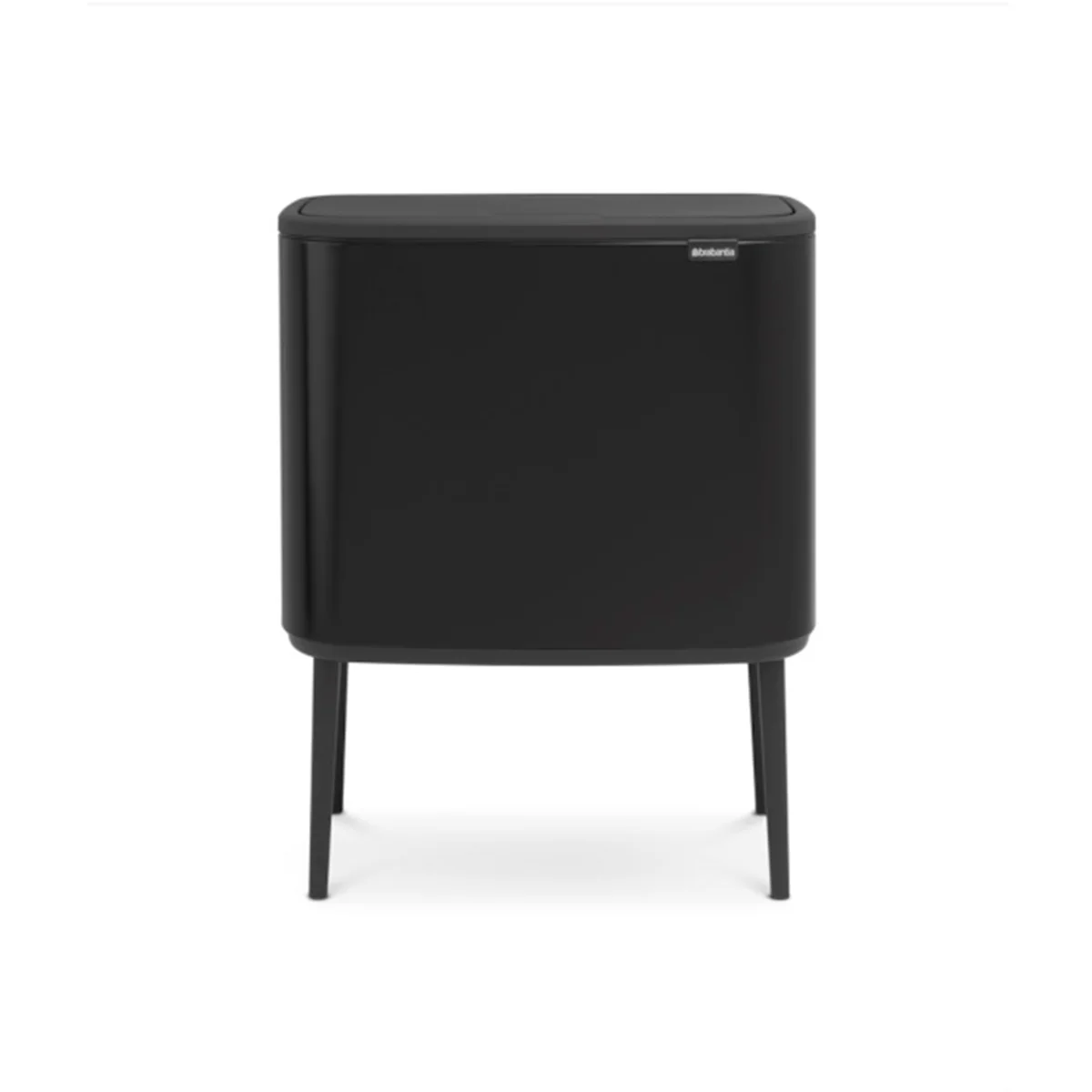 Brabantia Bo Touch Bin afvalemmer 3 x 11 L – mat zwart