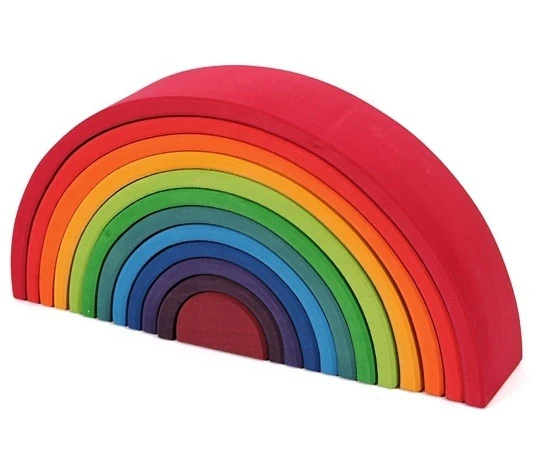 Houten Regenboog (12 – delig)