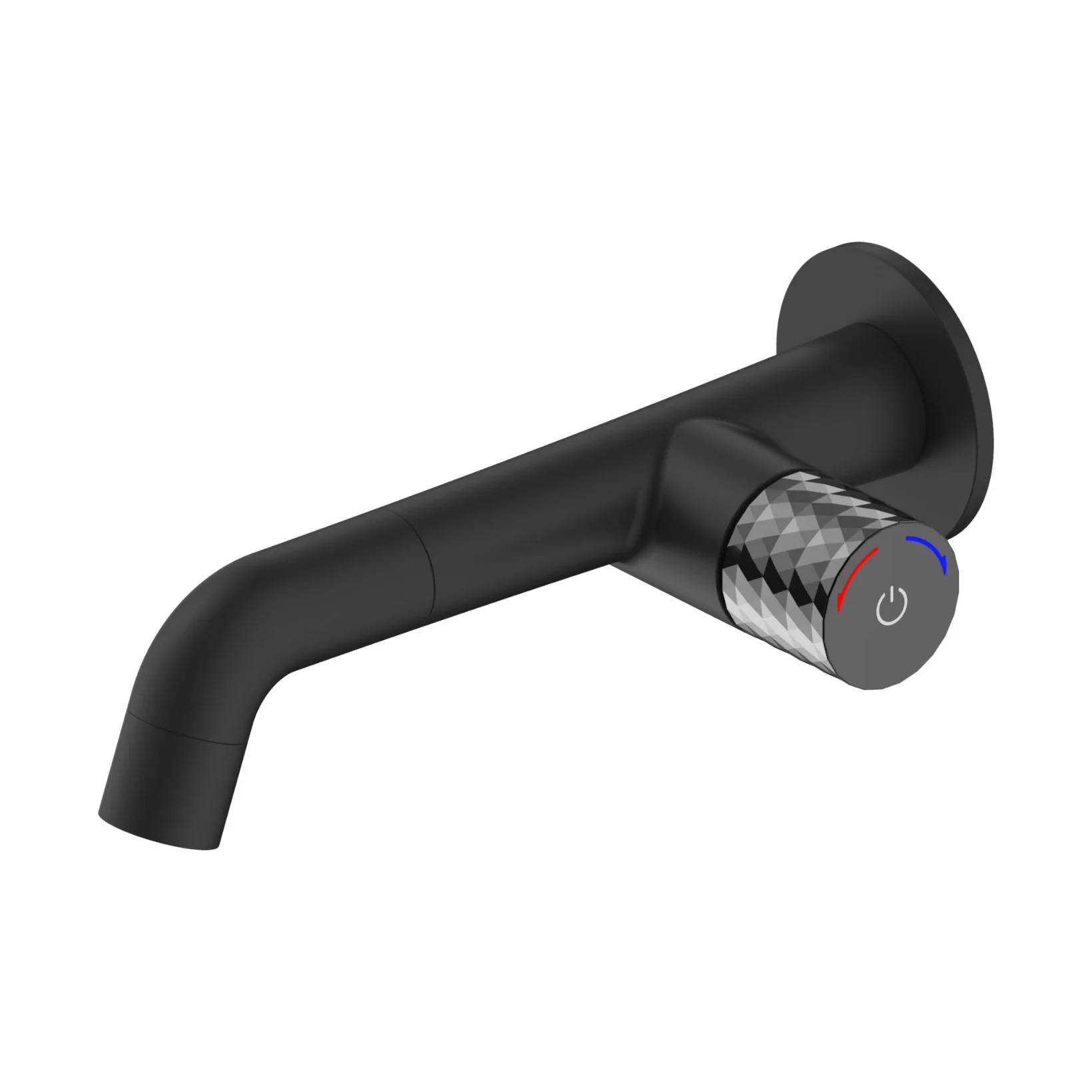 ALONI Flow wastafelkraan – drukknop – inbouw