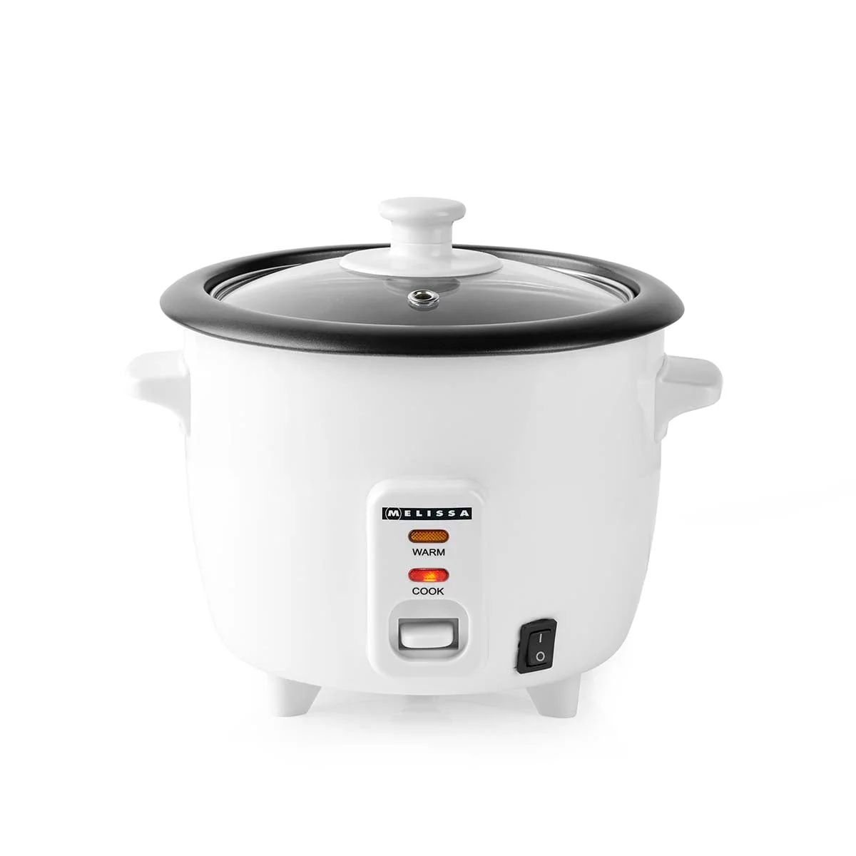 Melissa 16280022 – Rijstkoker – 0,6 l – Antiaanbaklaag – Uitneembare binnenpan – 300 W – Automatische uitschakeling