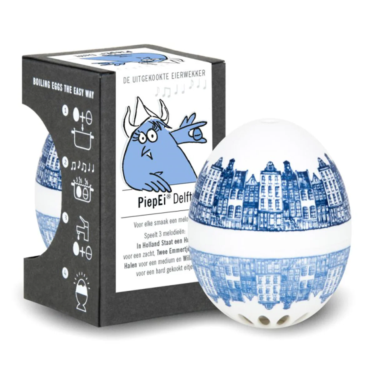 PiepEi Eierwekker Delfter – Delfts Blauw