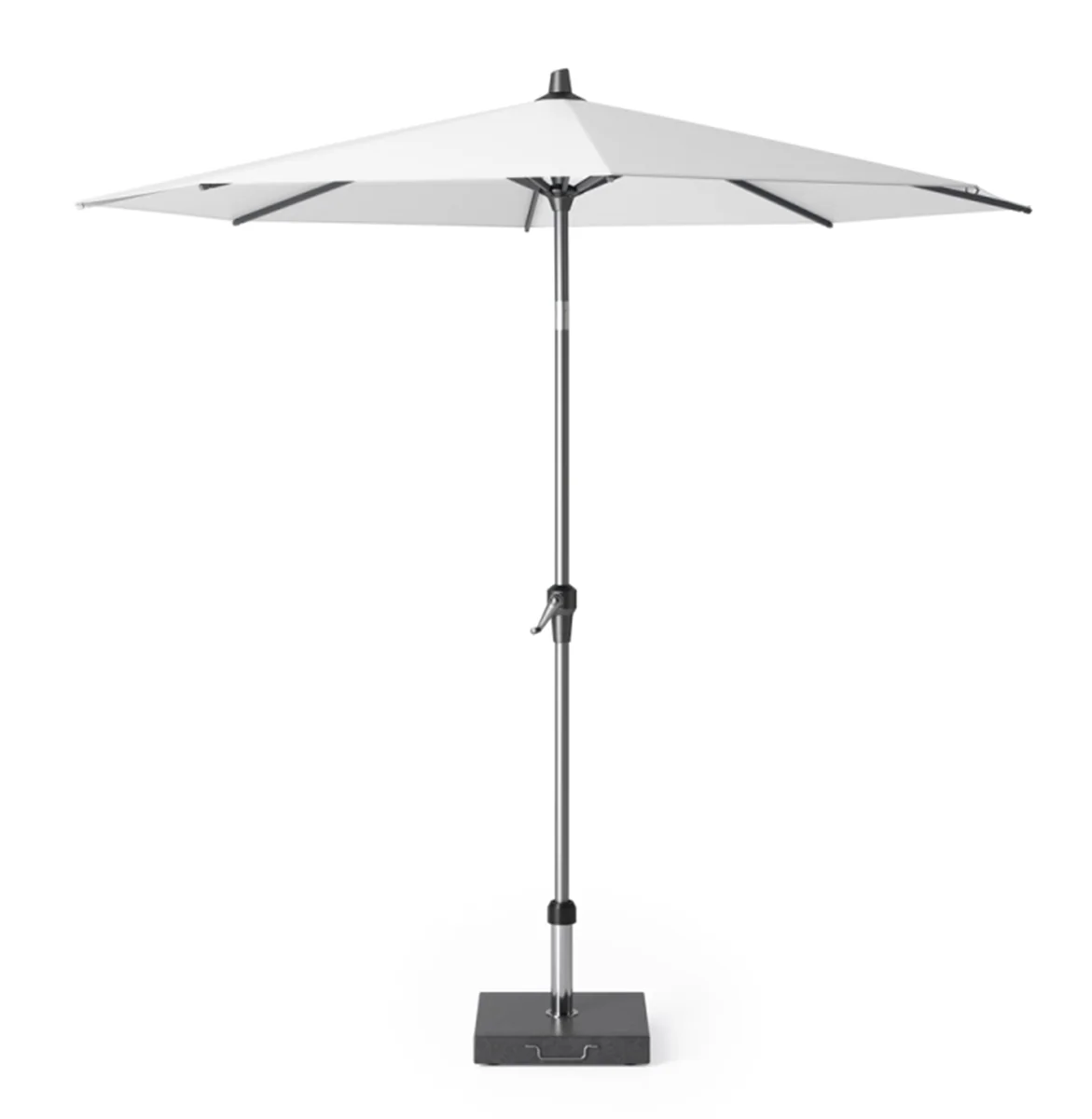 Platinum Riva parasol Ø250 cm – wit