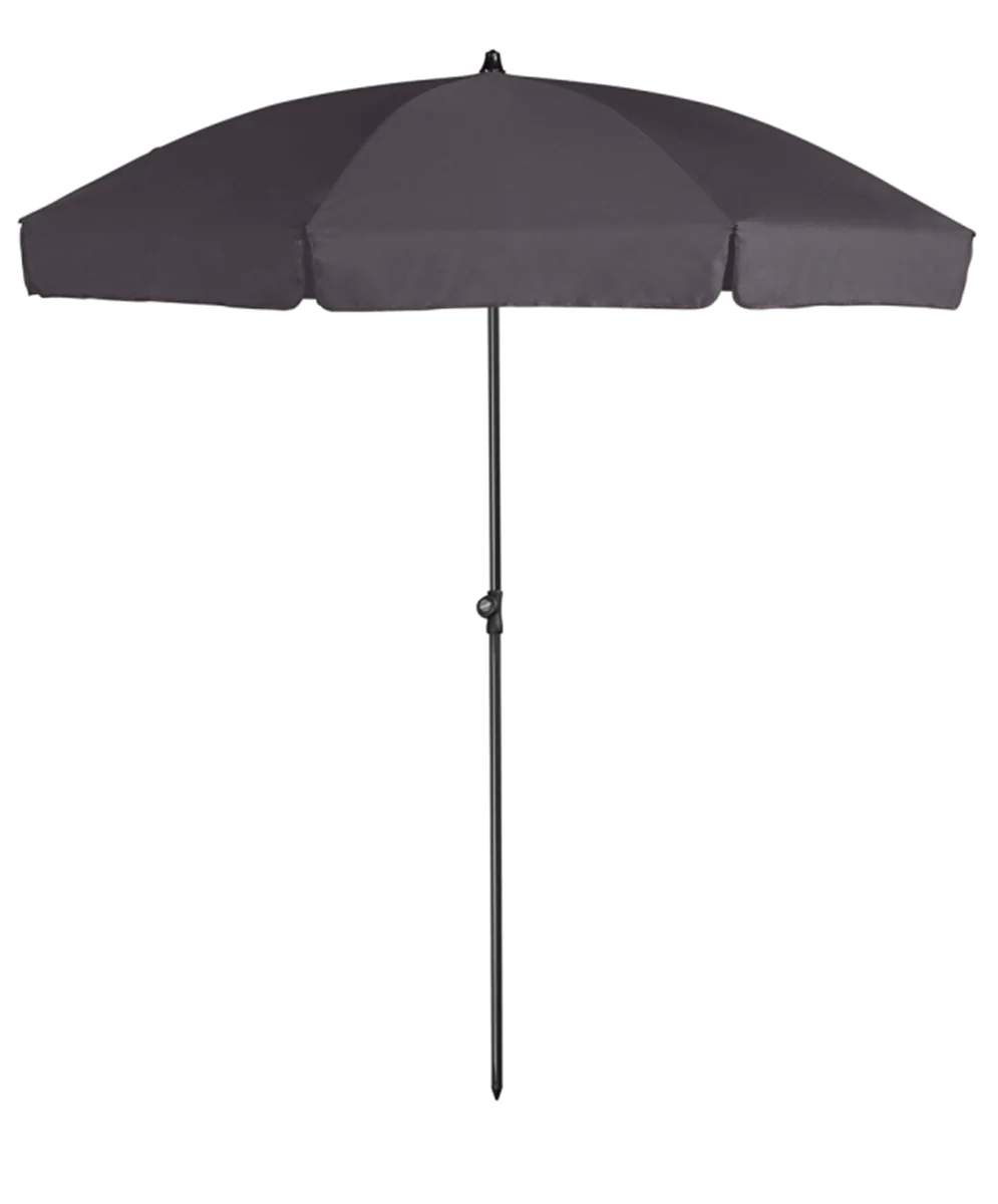 Platinum Aruba parasol Ø2 m antraciet met volant