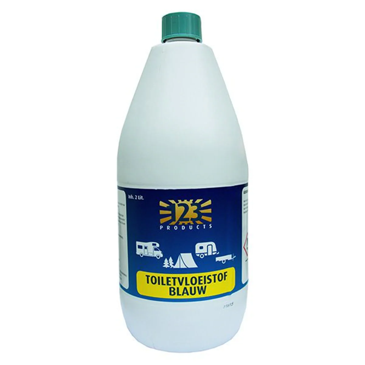 123-products Toiletvloeistof Blauw – 2 Liter