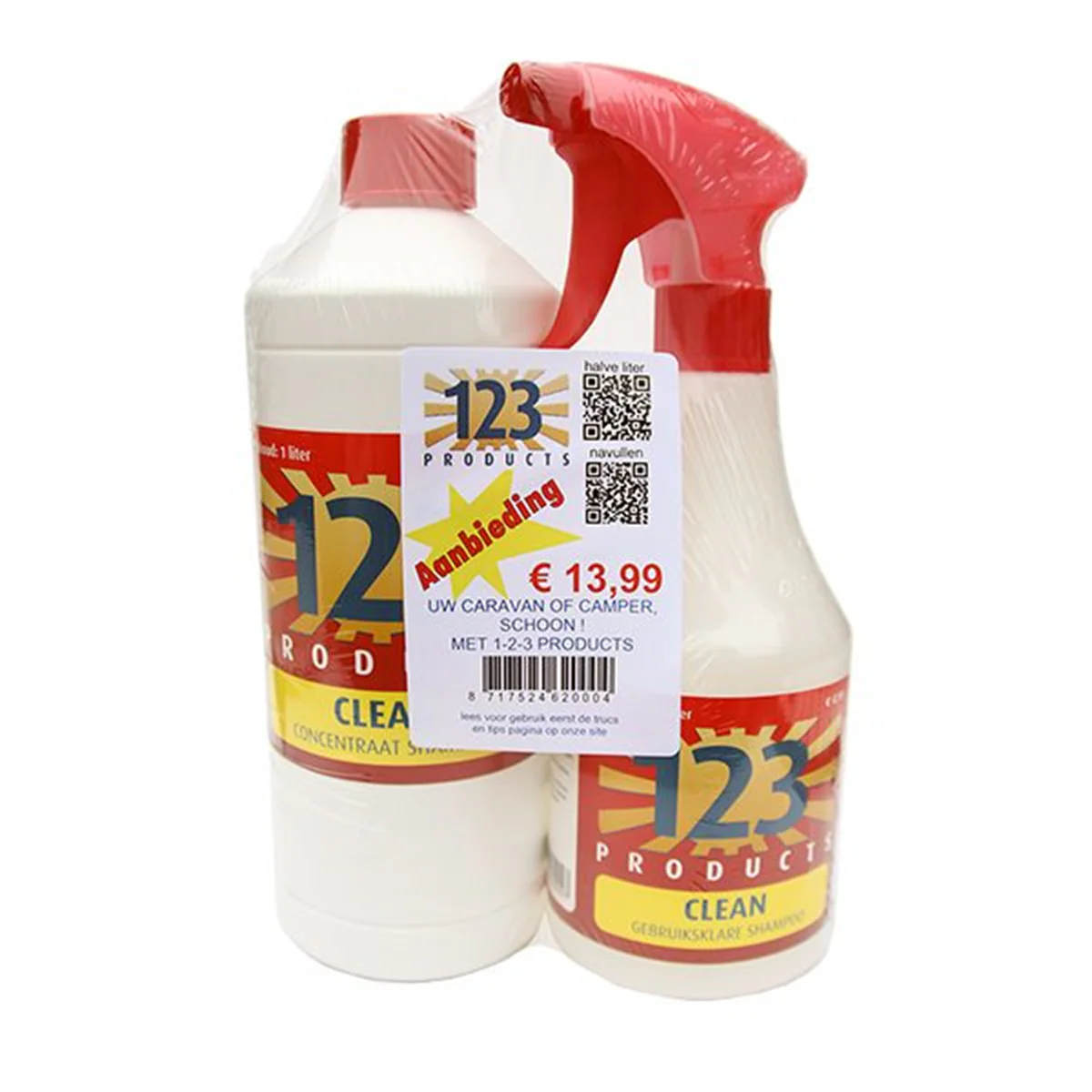 123-products Startpakket Caravan & Camper Shampoo 0,65L