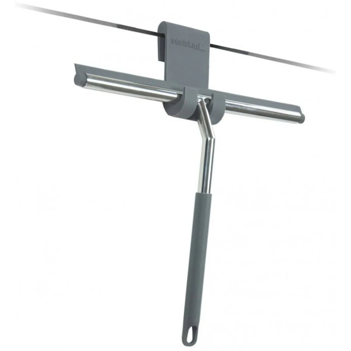 Sealskin Urban de Luxe douchewisser chroom/grijs