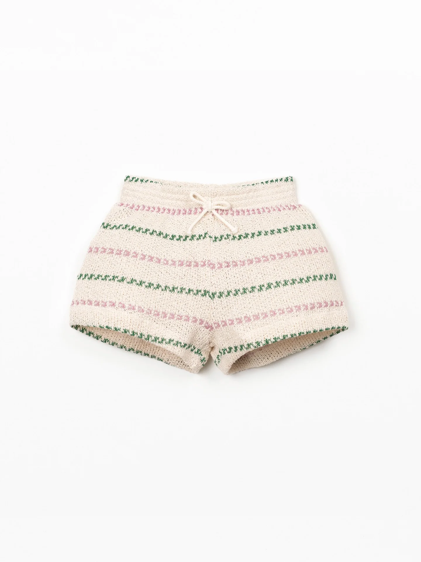 Short met streepjes – Gerecycled katoen – Playup