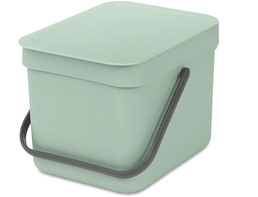 Brabantia Sort & Go Afvalemmer 6 L – Jade Green