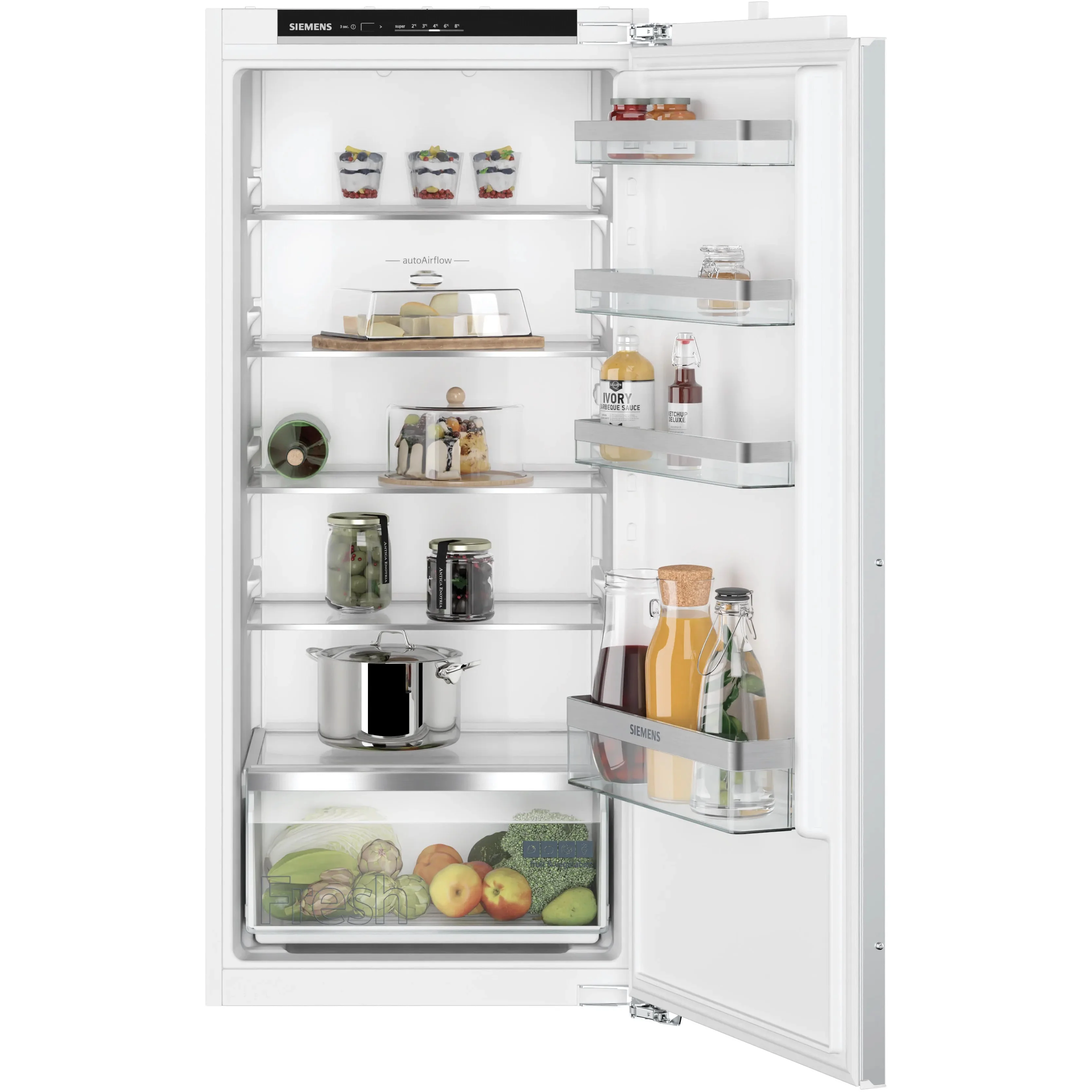 Siemens KI41R2FE0 – IQ300 – Inbouw – Koelkast – 122 cm