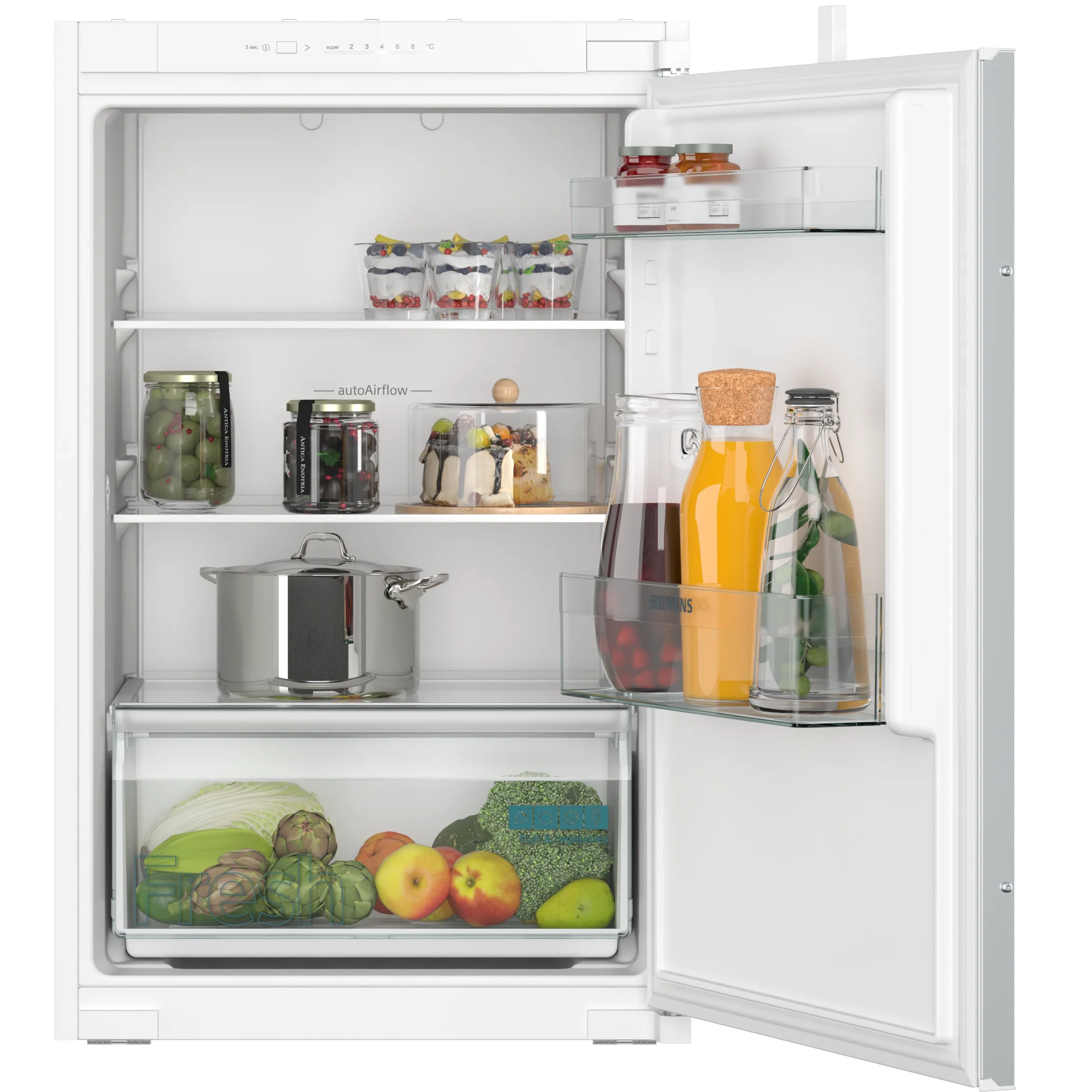 Siemens KI21RNSE0 – IQ100 – Inbouw – Koelkast – 88 cm
