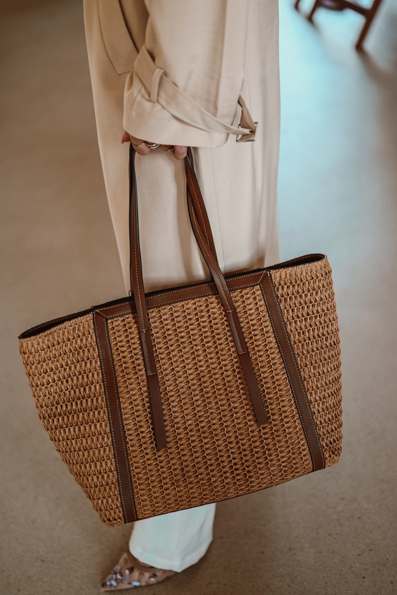LIANA TAS BEIGE/BROWN