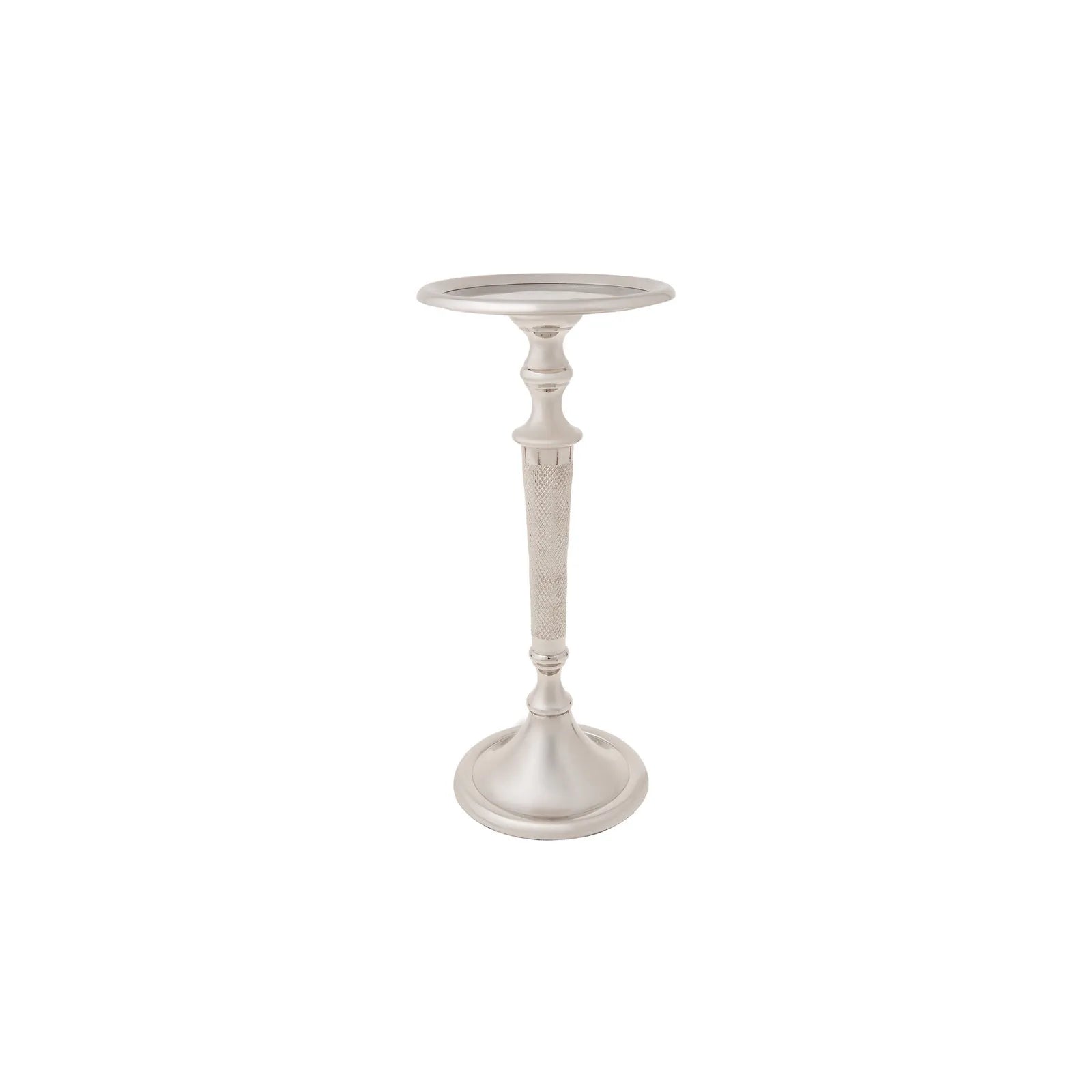 Karaca Victoria Meervoudige Kaarshouder, Zilver, 21,5x10cm