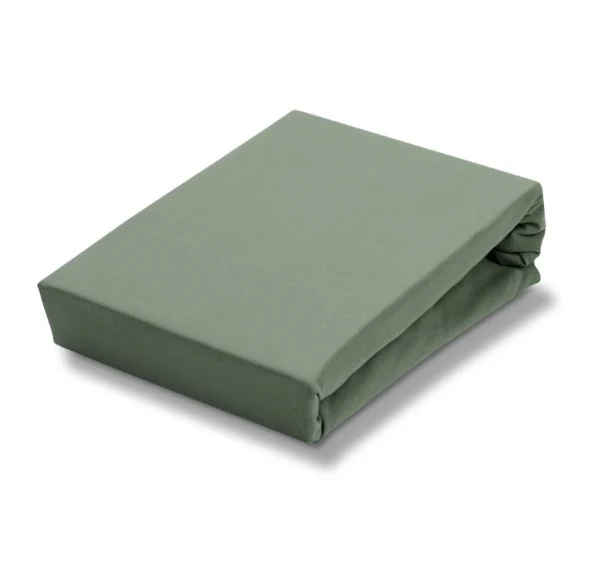 Vandyck Jersey Supreme Hoeslaken 1-persoons Olive
