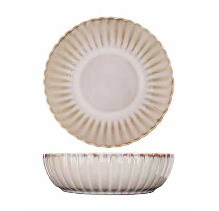 Cosy&Trendy Astera Pearl Slakom D26xH7,5CM – Aardewerk