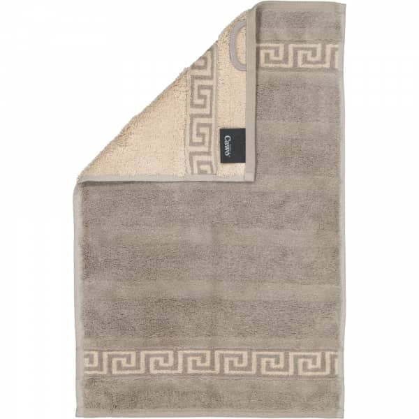 Cawö Noblesse Gastendoek Taupe 30×50 cm