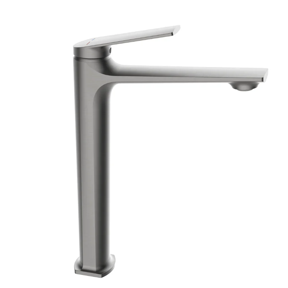 Wastafelkraan hoog Olivia – Gun Metal