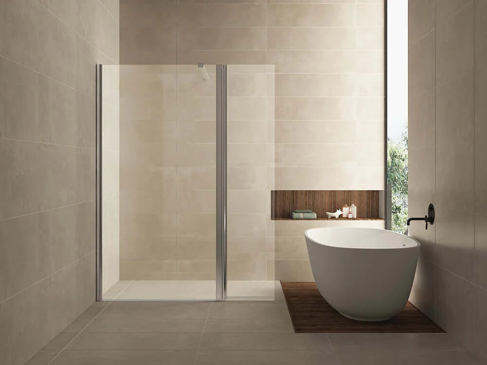 Wiesbaden Zijwand 30X200 Cm met Scharnierprofiel 10Mm Nano Glas