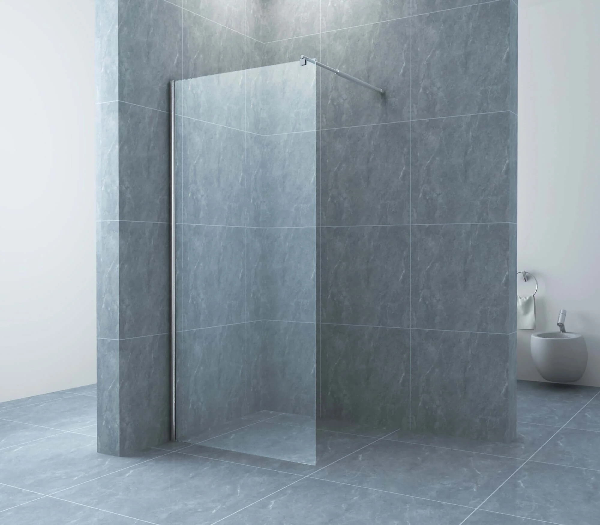 Eco Zijwand Wiesbaden 800×1950 mm 6 mm Nano Coating
