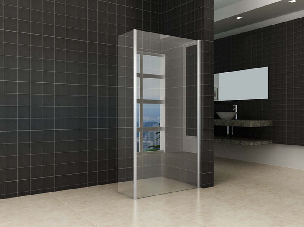 Wiesbaden Inloopdouche met Zijwand 30 cm 80×200 cm 8 mm Nano Coating