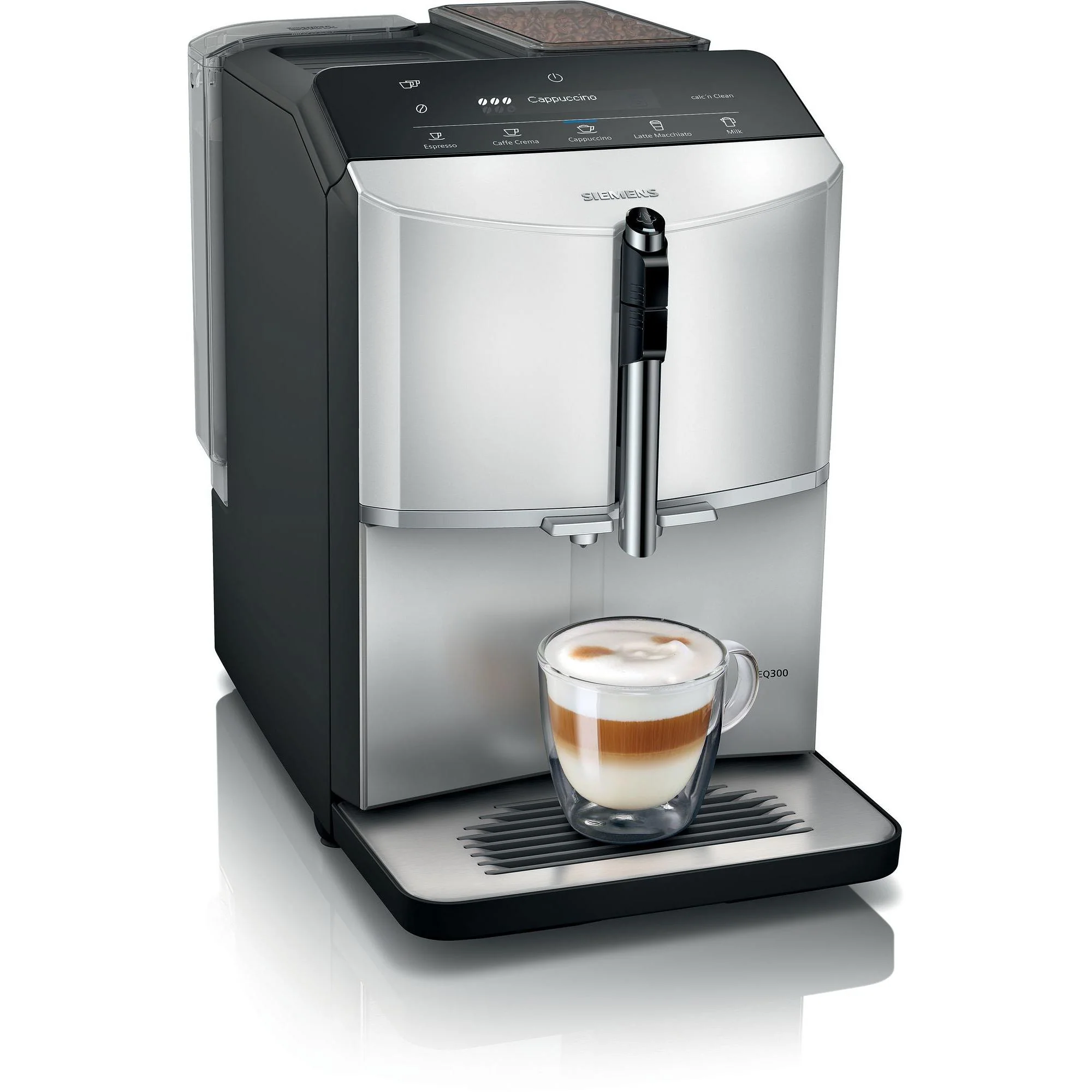 Siemens TF303E01 – EQ300 – Espresso volautomaat – zilver – Waterreservoir