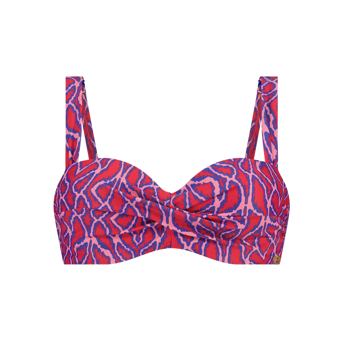 Twisted Bikini Top Ikat