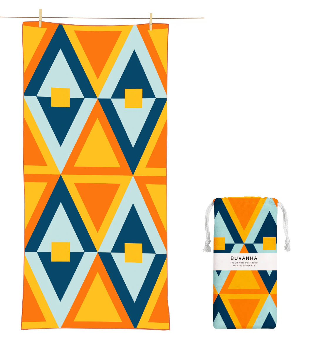 Buvanha Handdoek Bonaire Medium