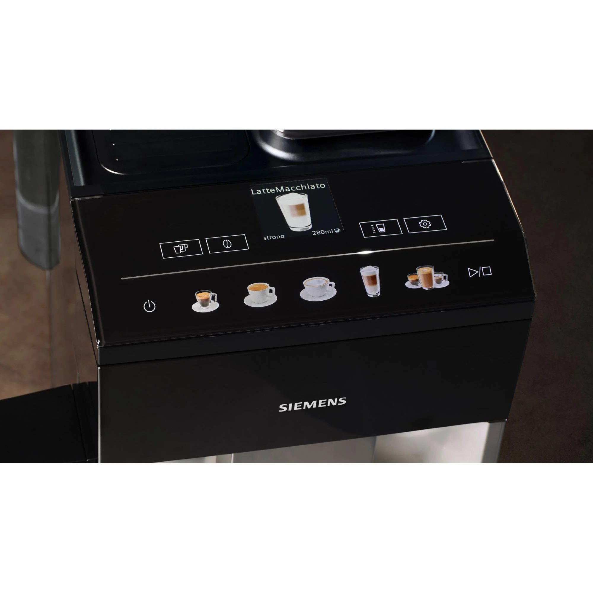 Siemens TQ513R01 - EQ500 - Espresso volautomaat - Zilver/Piano black - Waterreservoir - Afbeelding 2