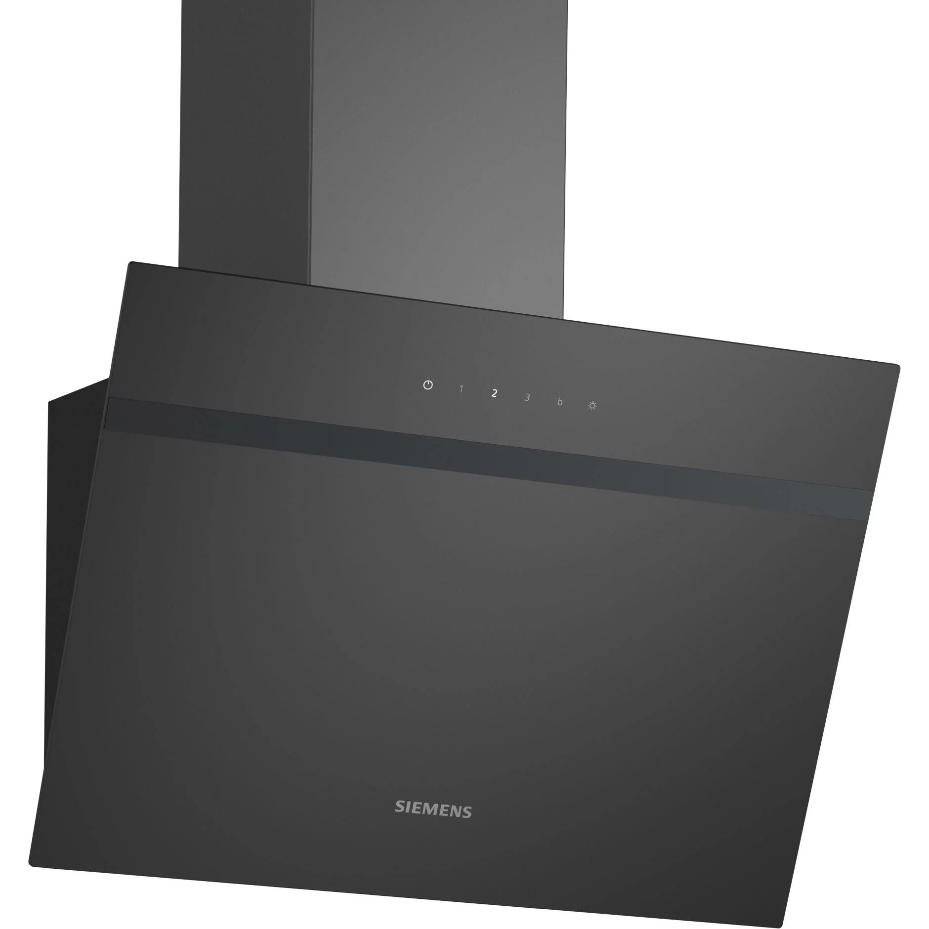 Siemens LC65KDK60 – iQ100 – Wanddampkap – 60 cm – zwart glas – Zwart