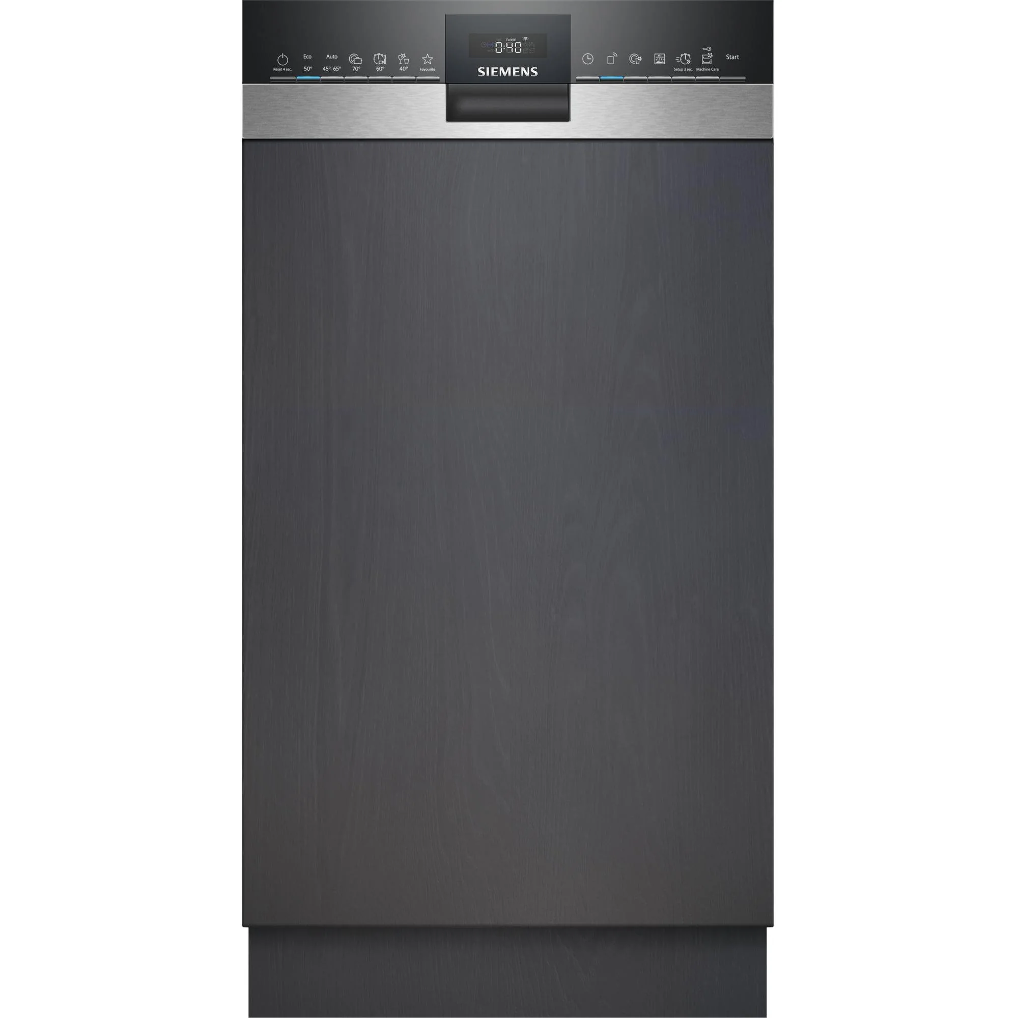 Siemens SR55ZS10ME – iQ500 – Integreerbare vaatwasser – 45 cm – Geborsteld staal