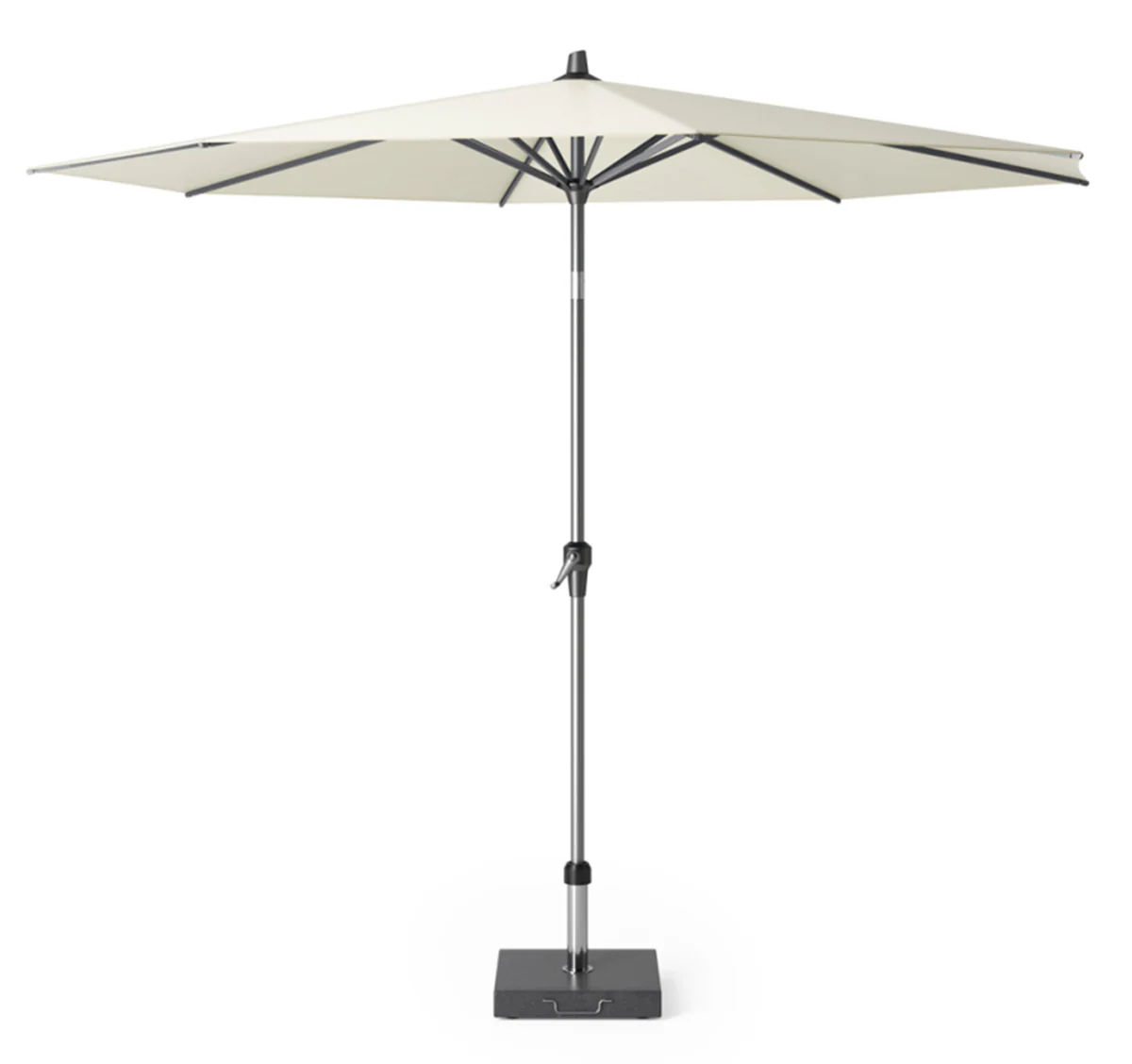 Platinum Riva parasol Ø3 m – Ecru