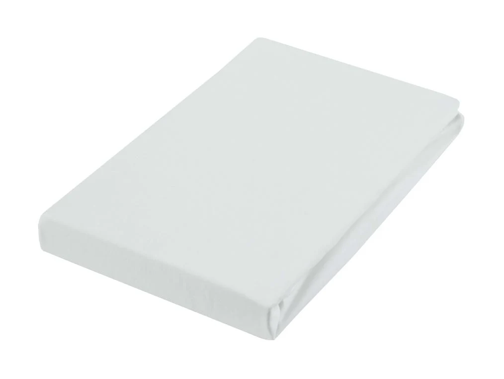 Beddelicious Hoeslaken Jersey Ivory 140-160×200-220 cm (split)