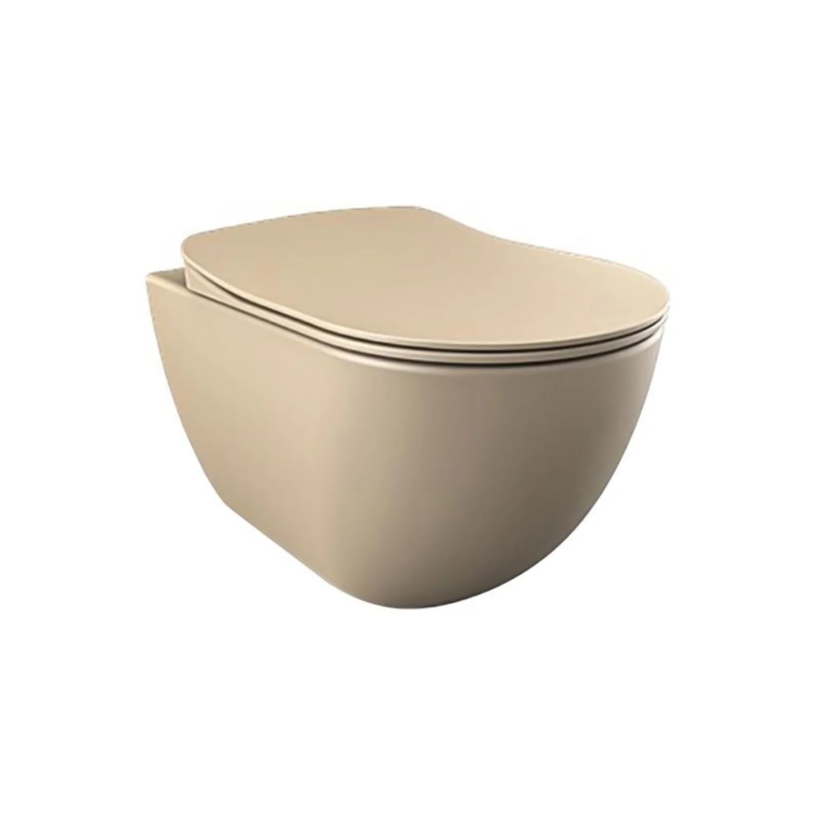 Creavit Rimoff hangtoilet / ophang WC met RVS sproeier (bidet) – enkel koud water