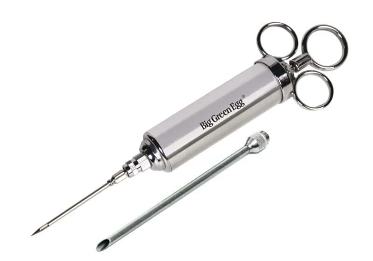 Big Green Egg Chef’s Flavour Injector RVS – 2 Naalden