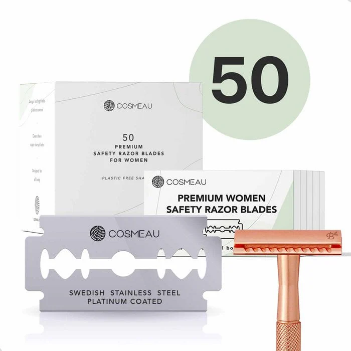 Cosmeau Safety Razor Blades voor Vrouwen