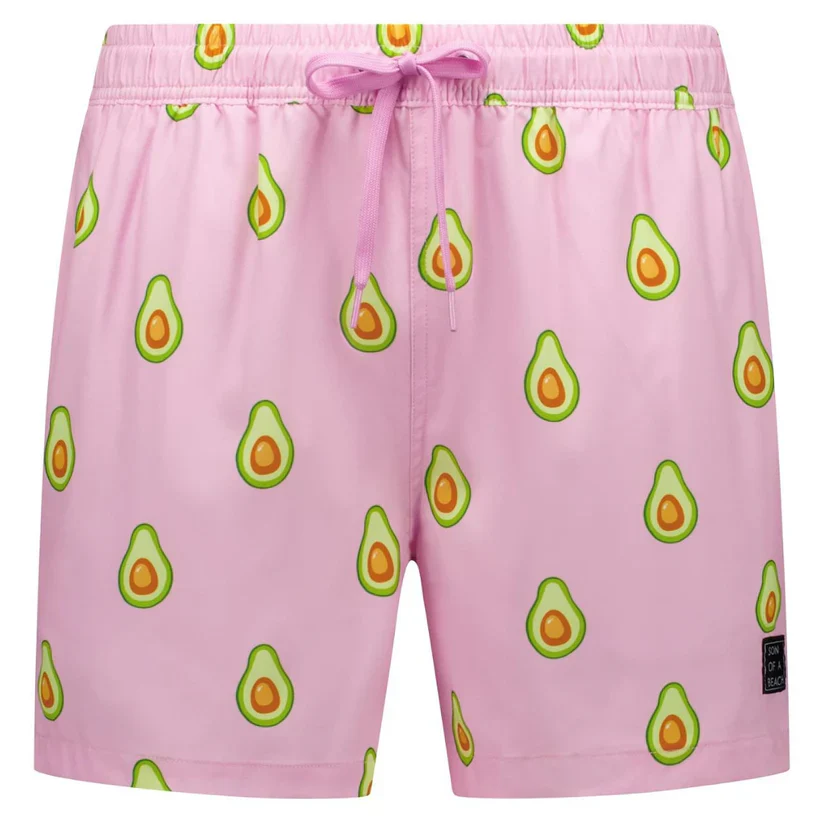 Avocado Roze Jongens Zwembroek
