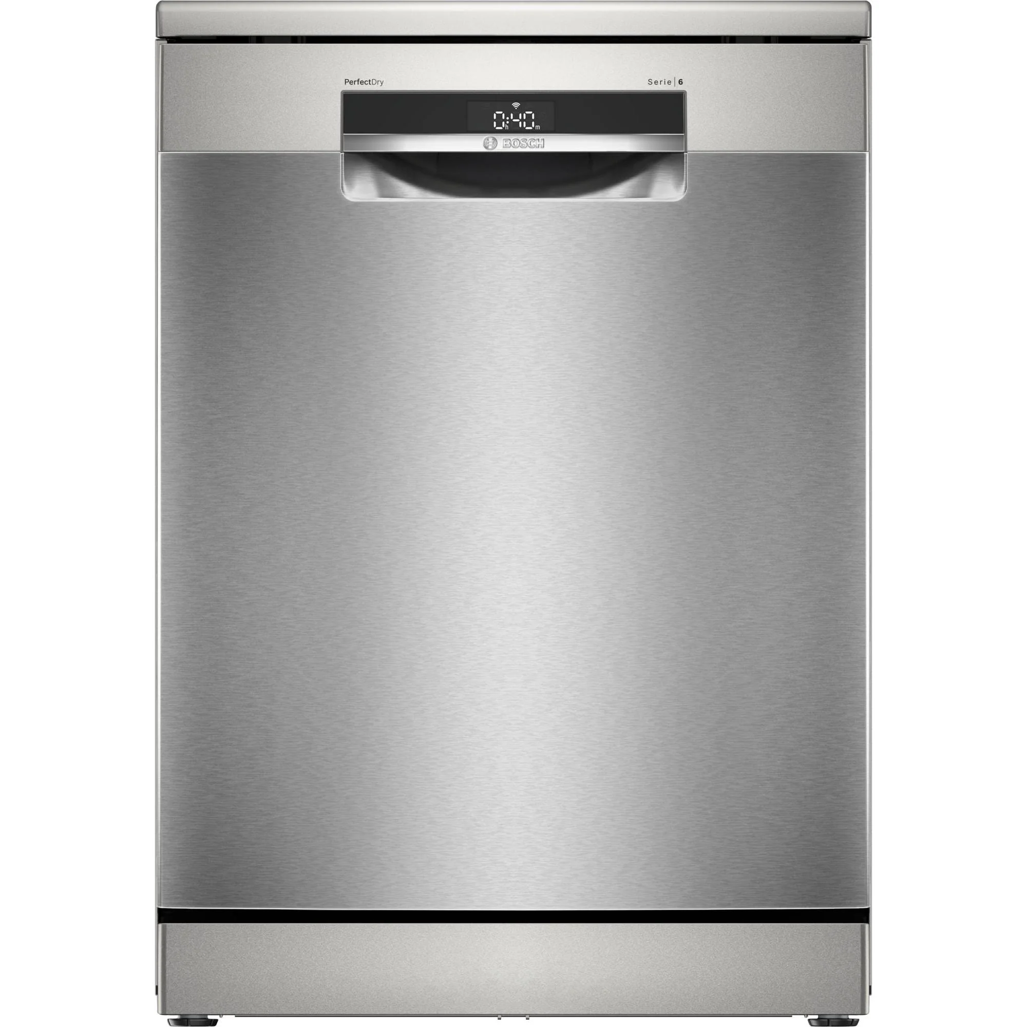 Bosch SMS6ZCI11F – Serie 6 – Vrijstaande vaatwasser – 60 cm – Geborsteld staal AntiFingerprint